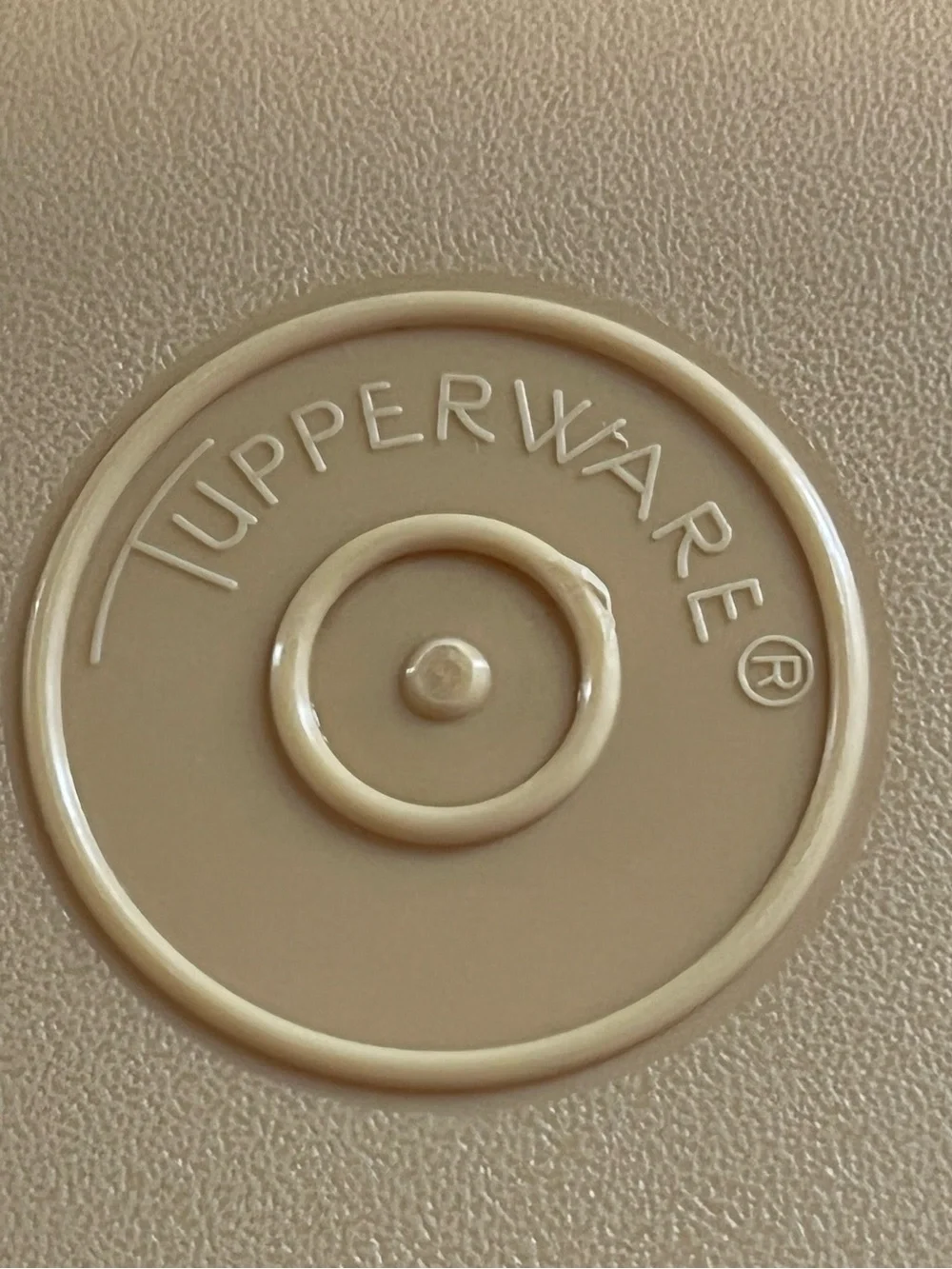 Vintage Tupperware Oval Hot Cold Server 3pc 1326 1327 1328 Gold Almond Set